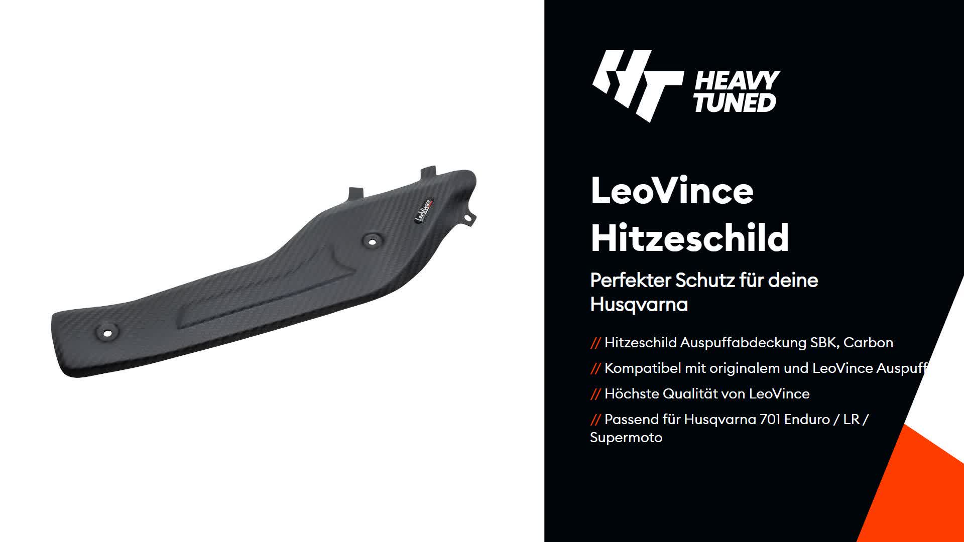 LeoVince 80026 Auspuff-Hitzeschild Produktbild-Vorschau 7