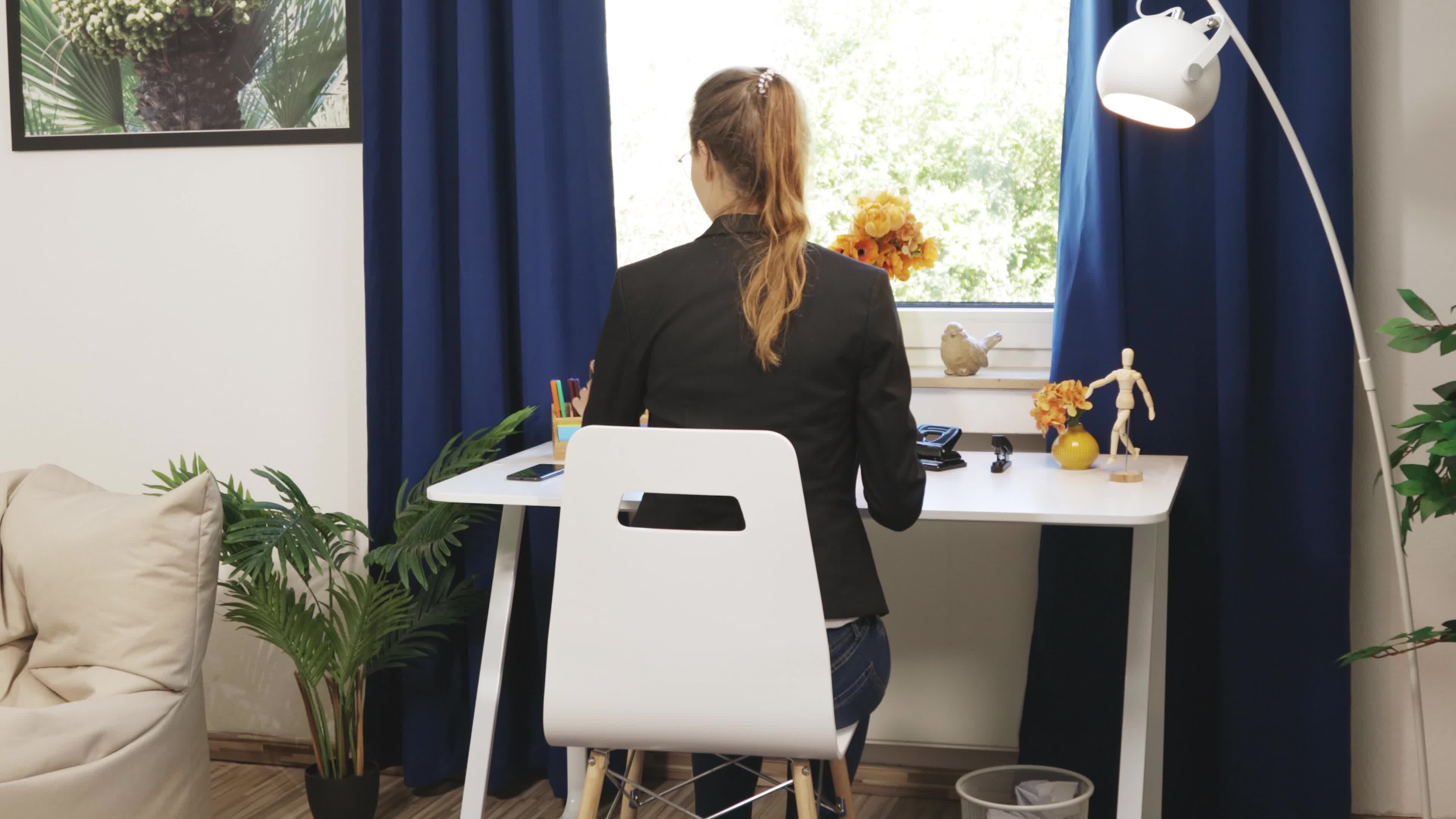 Relaxdays Stiftehalter, eckiger Schreibtischoganizer Produktbild-Vorschau 7