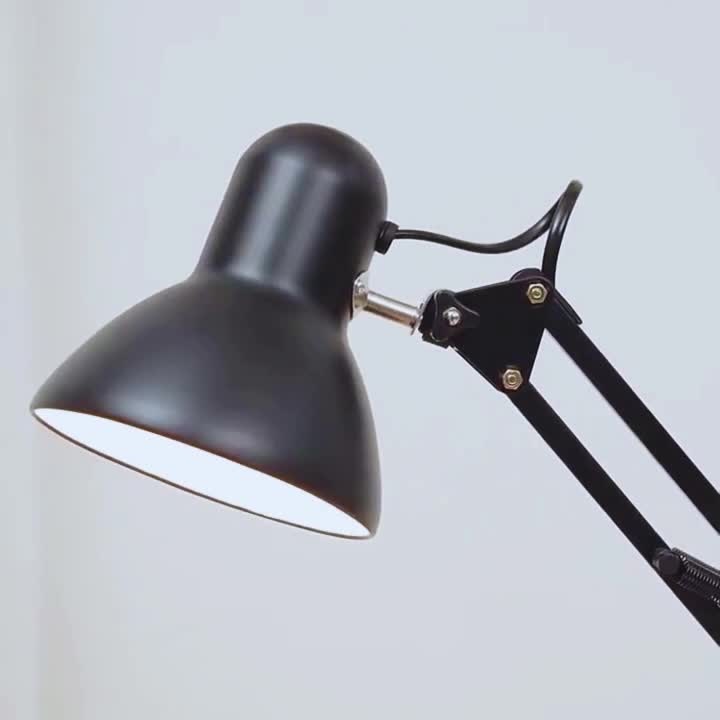 MasterLED Schreibtischlampe E27 Schwarz, Gelenkarm Produktbild-Vorschau 7