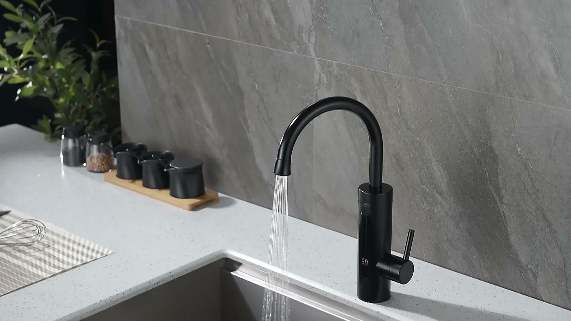 Homelody Elektrische Küchenarmatur mit Durchlauferhitzer, Produktbild-Vorschau 7