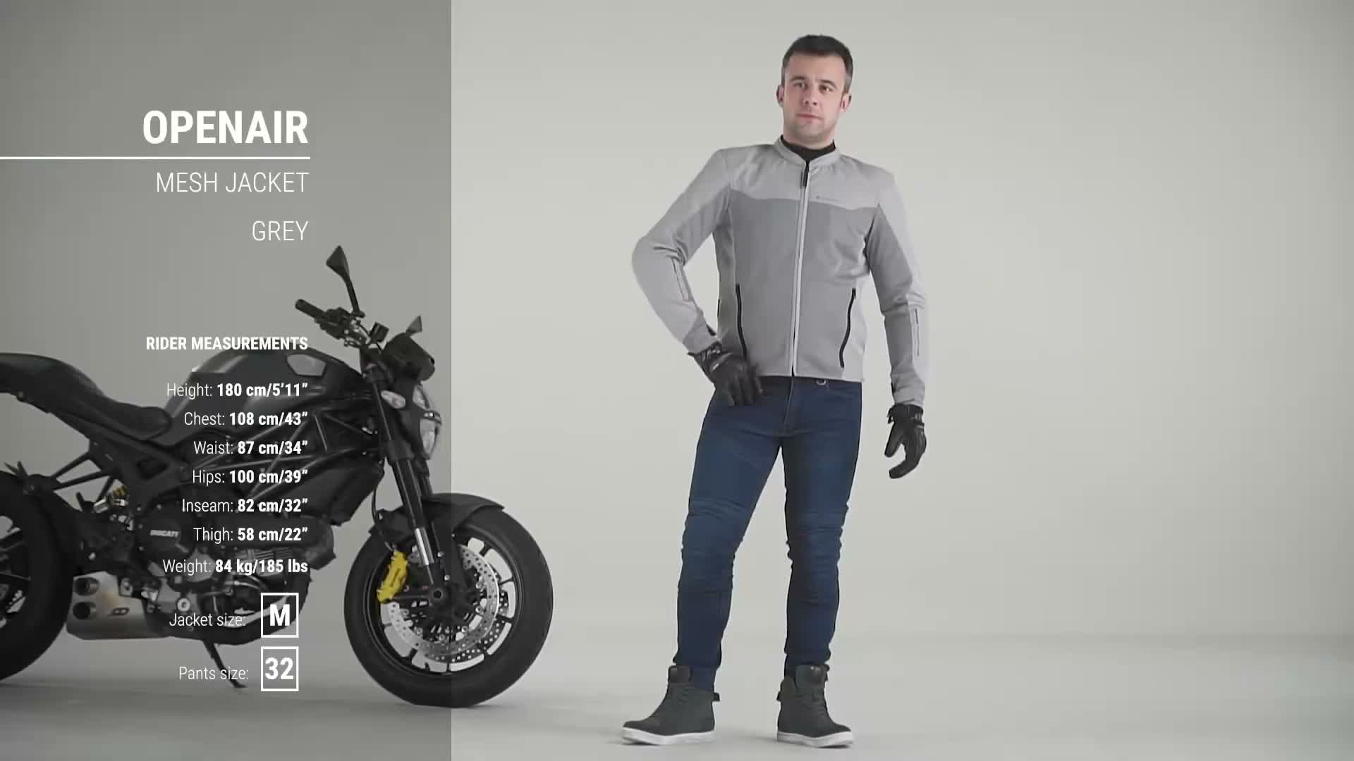SHIMA Openair Motorrad Textiljacke, schwarz, XL Produktbild-Vorschau 7