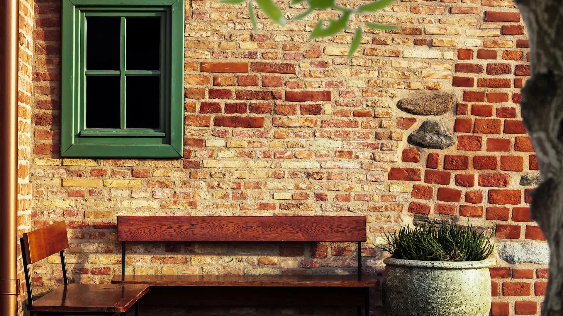 Relaxdays Wagenrad aus Holz, 2er Set, Deko für Garten, Produktbild-Vorschau 7