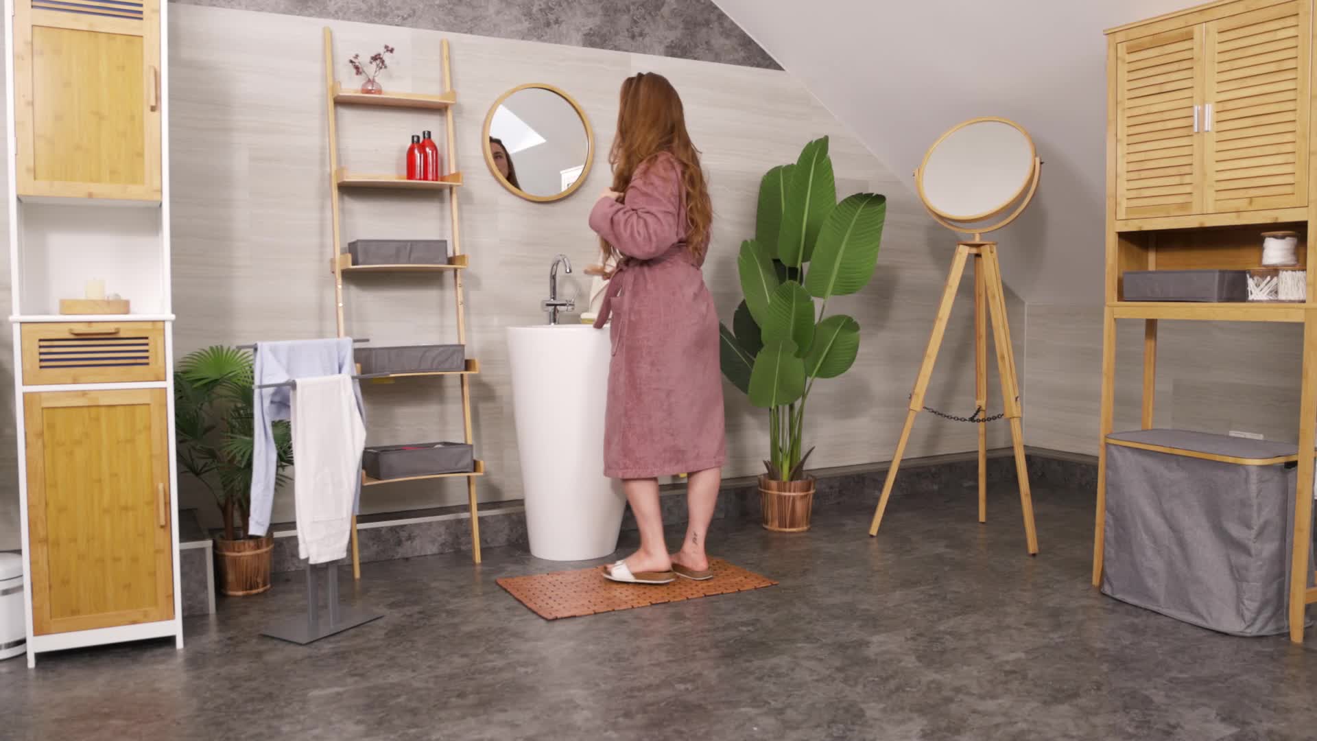 Relaxdays Unterwäsche Organizer, 4 tlg. Schubladen Produktbild-Vorschau 7