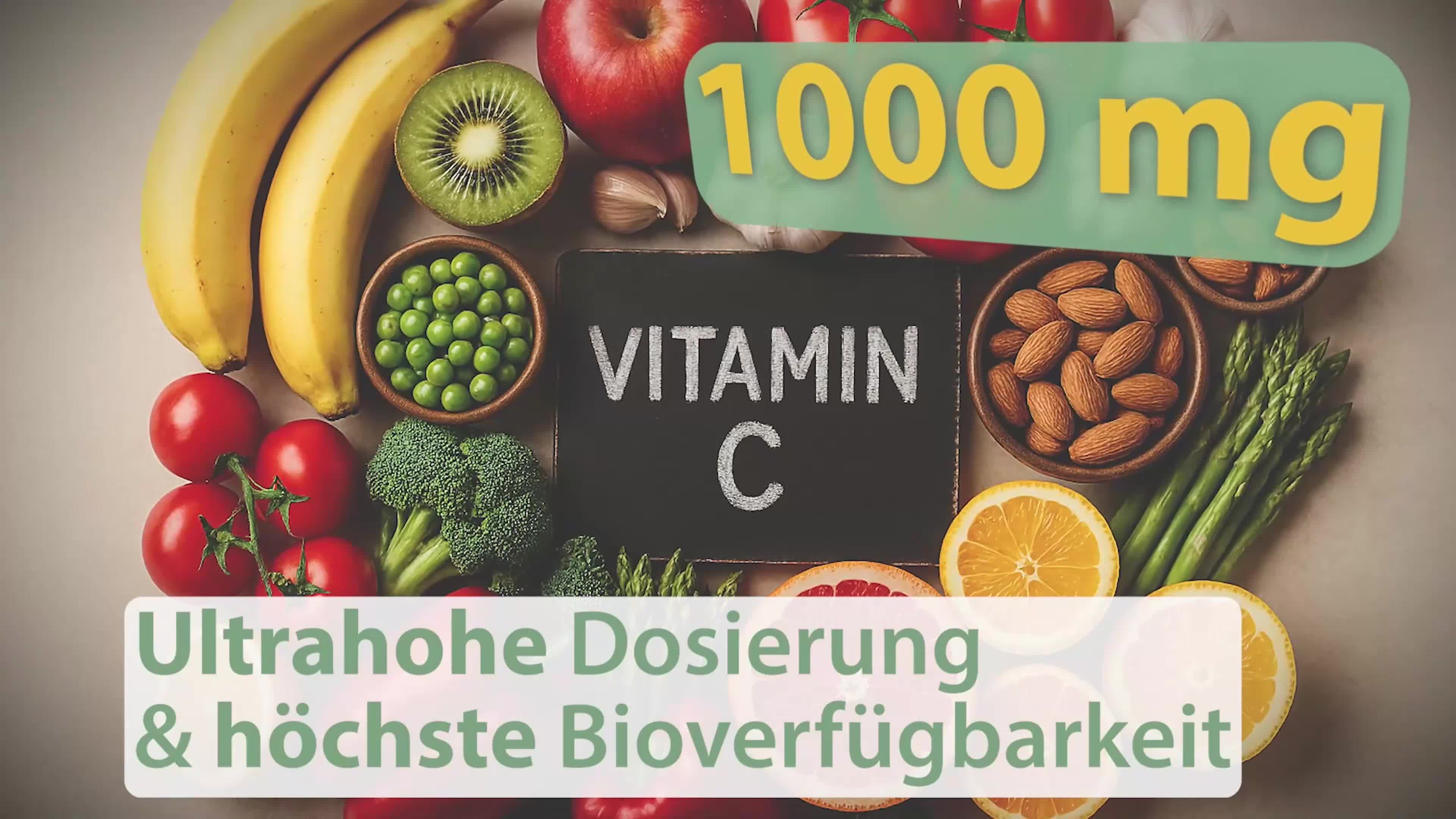 Genius Feelvita Nutrition Vitamin C 1000  90 Kapseln Produktbild-Vorschau 7