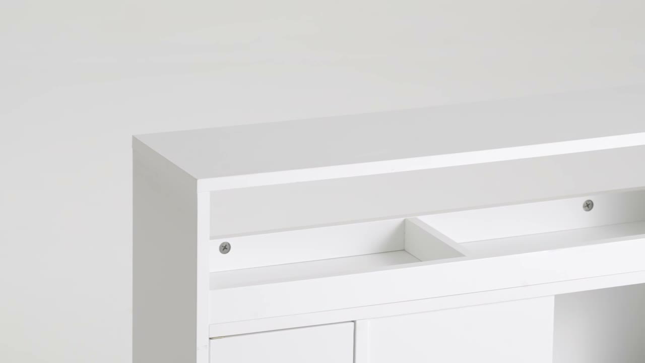 SoBuy Nischenregal Badezimmerschrank Toilettenpapierhalter Produktbild-Vorschau 7