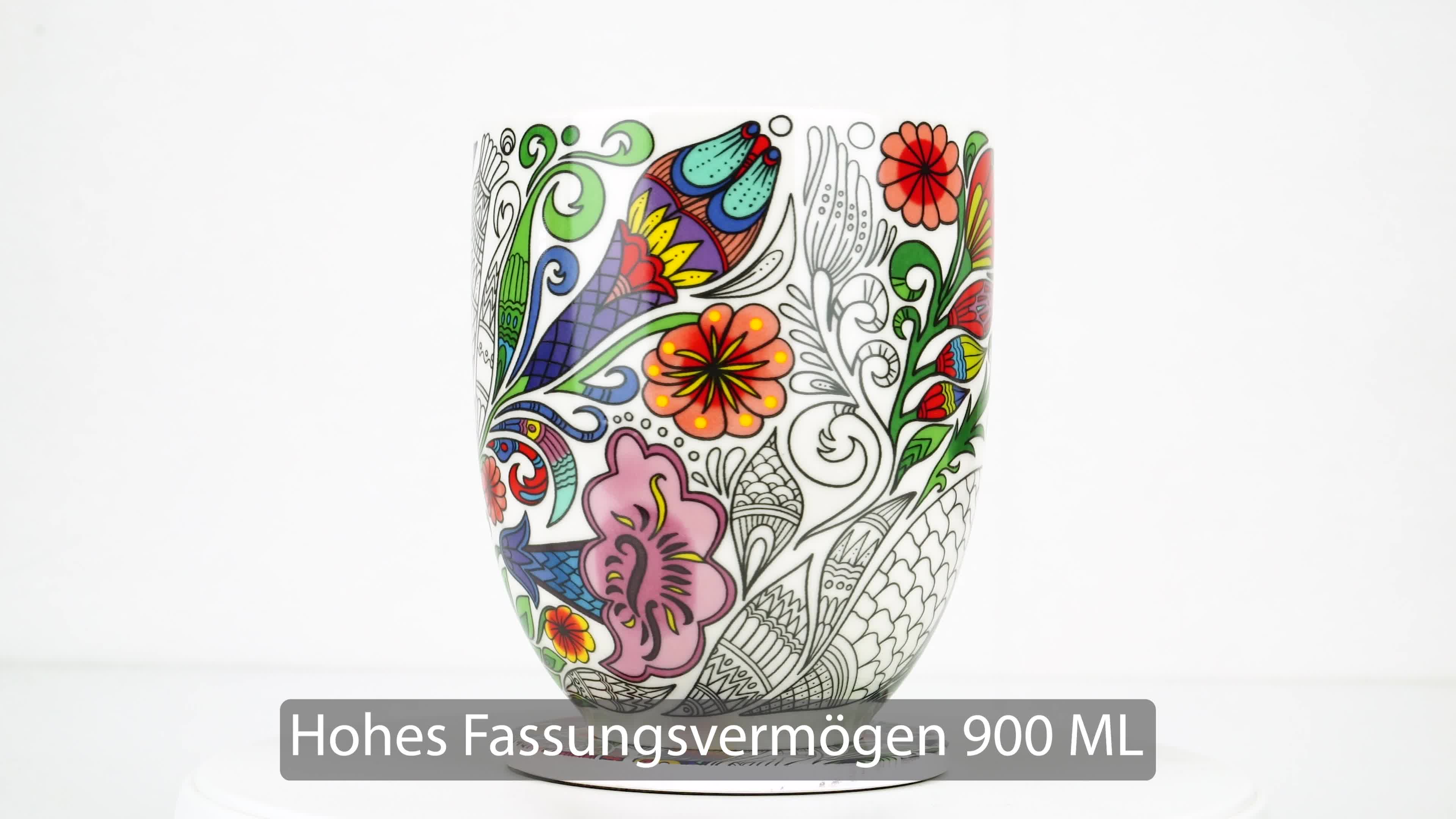 YC YANG CHAI Große Teetasse 900ml - XXL Tasse Groß - Produktbild-Vorschau 7