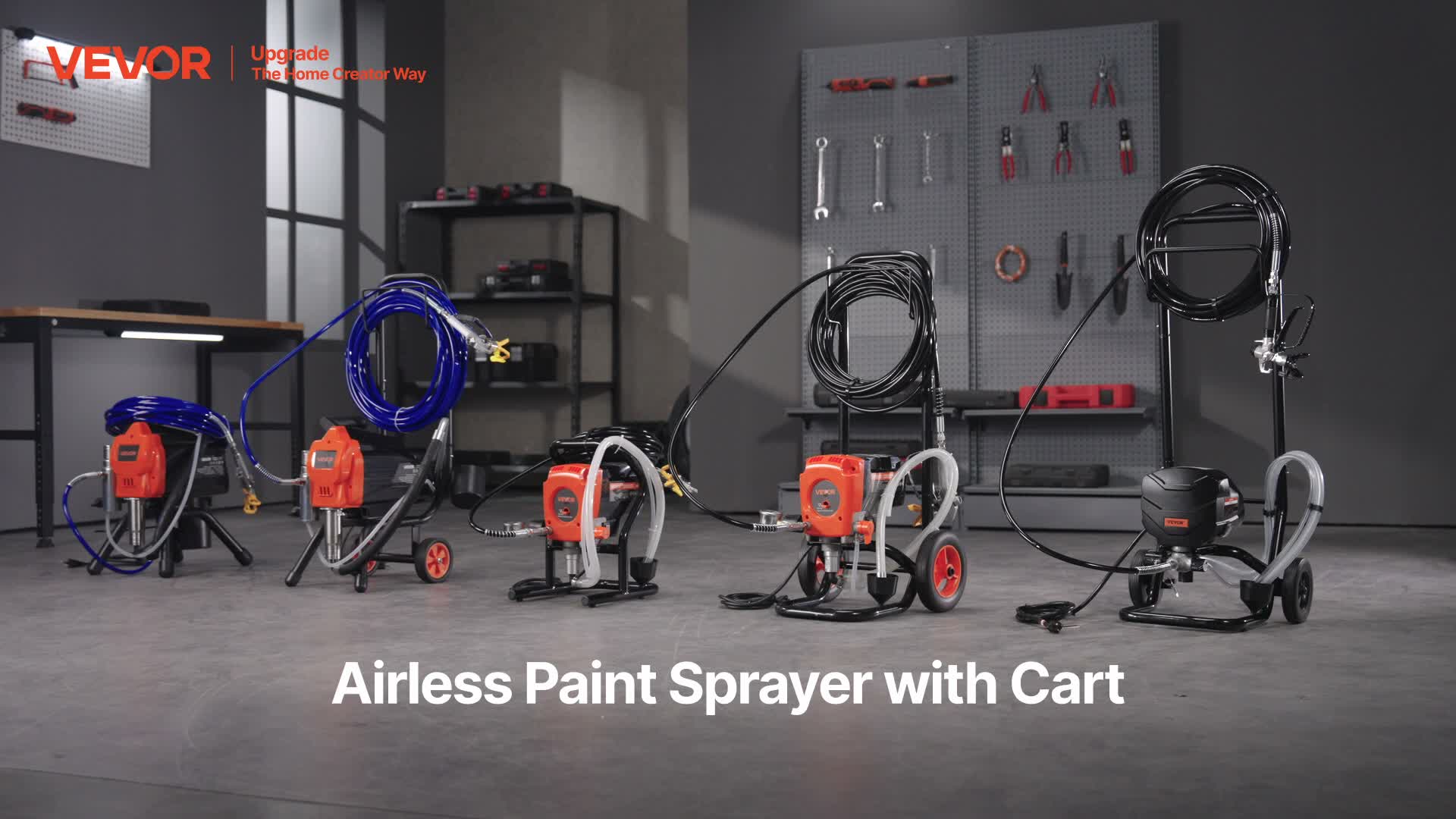 VEVOR Airless-Farbspritzgerät Sprühgerät 1500 W 3300 psi, Produktbild-Vorschau 7