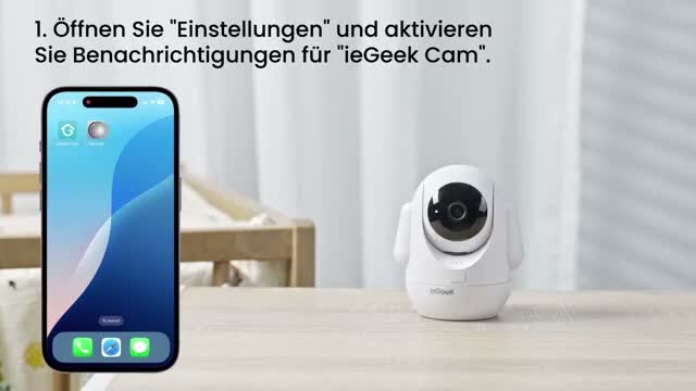 ieGeek Babyphone mit Kamera 2,5K/4MP, 5,5 Zoll WLAN Video Produktbild-Vorschau 7