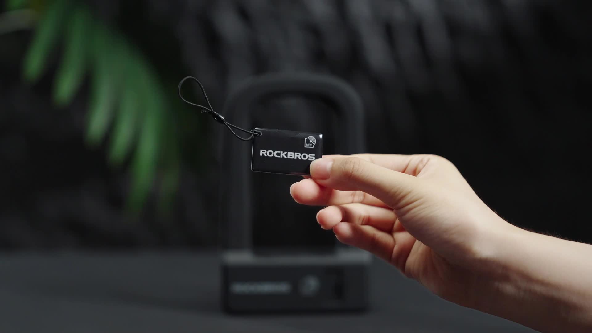 ROCKBROS Fahrradschloss Bügelschloss NFC U-Lock mit USB-C Produktbild-Vorschau 7