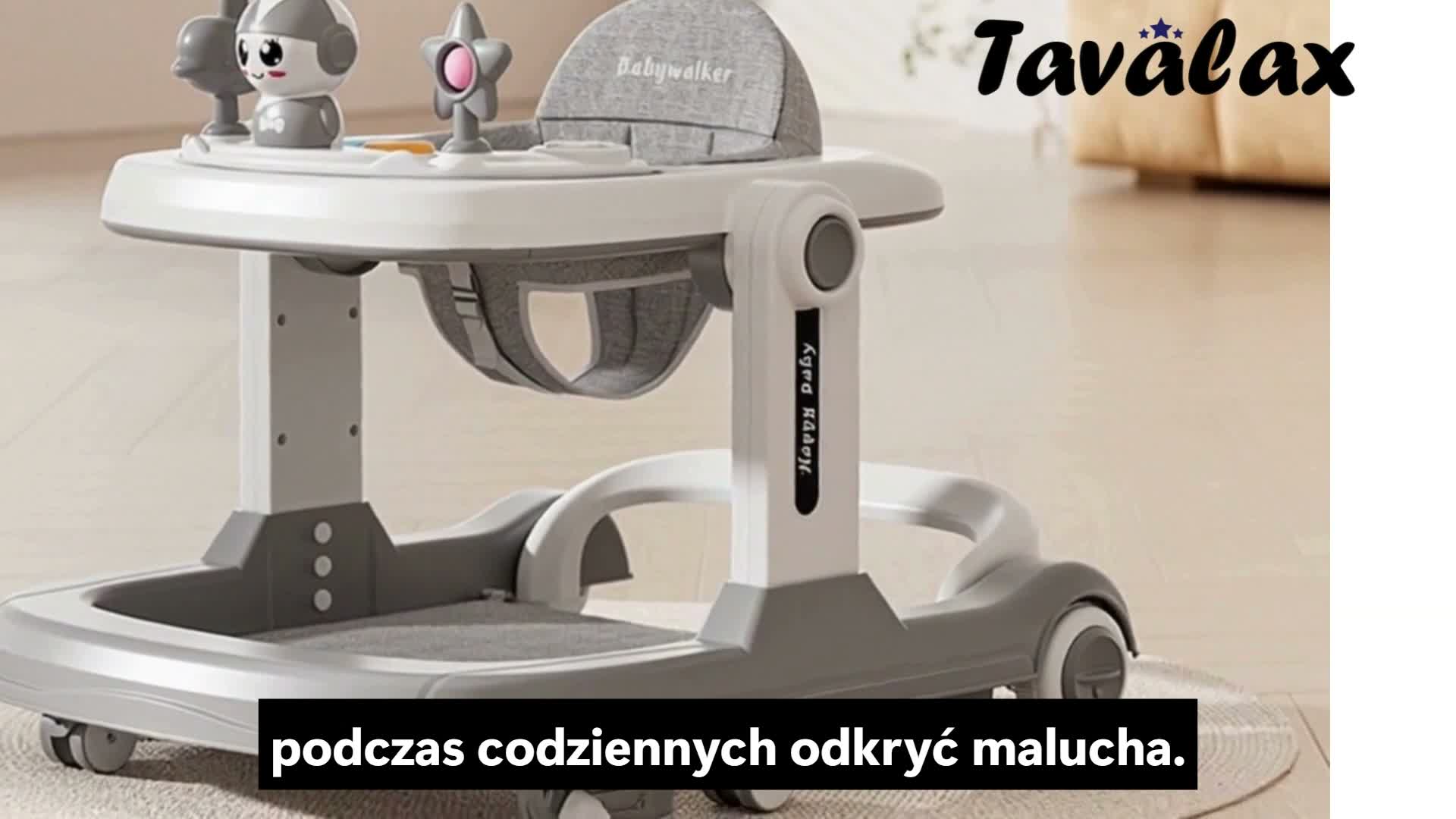 Chodzik dla dzieci Tavalax 3 w 1 - z panelem do muzyki i Podgląd zdjęcia produktu 7