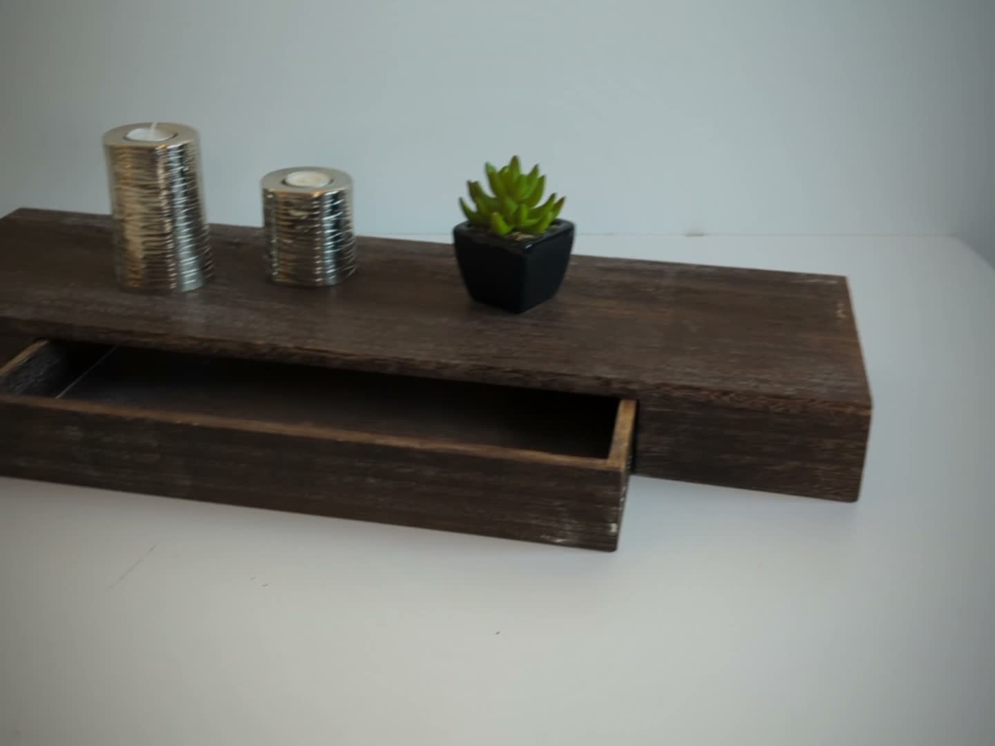 Wandregal MCW-H37, Schweberegal Wandboard Hängeregal Regal, Produktbild-Vorschau 7