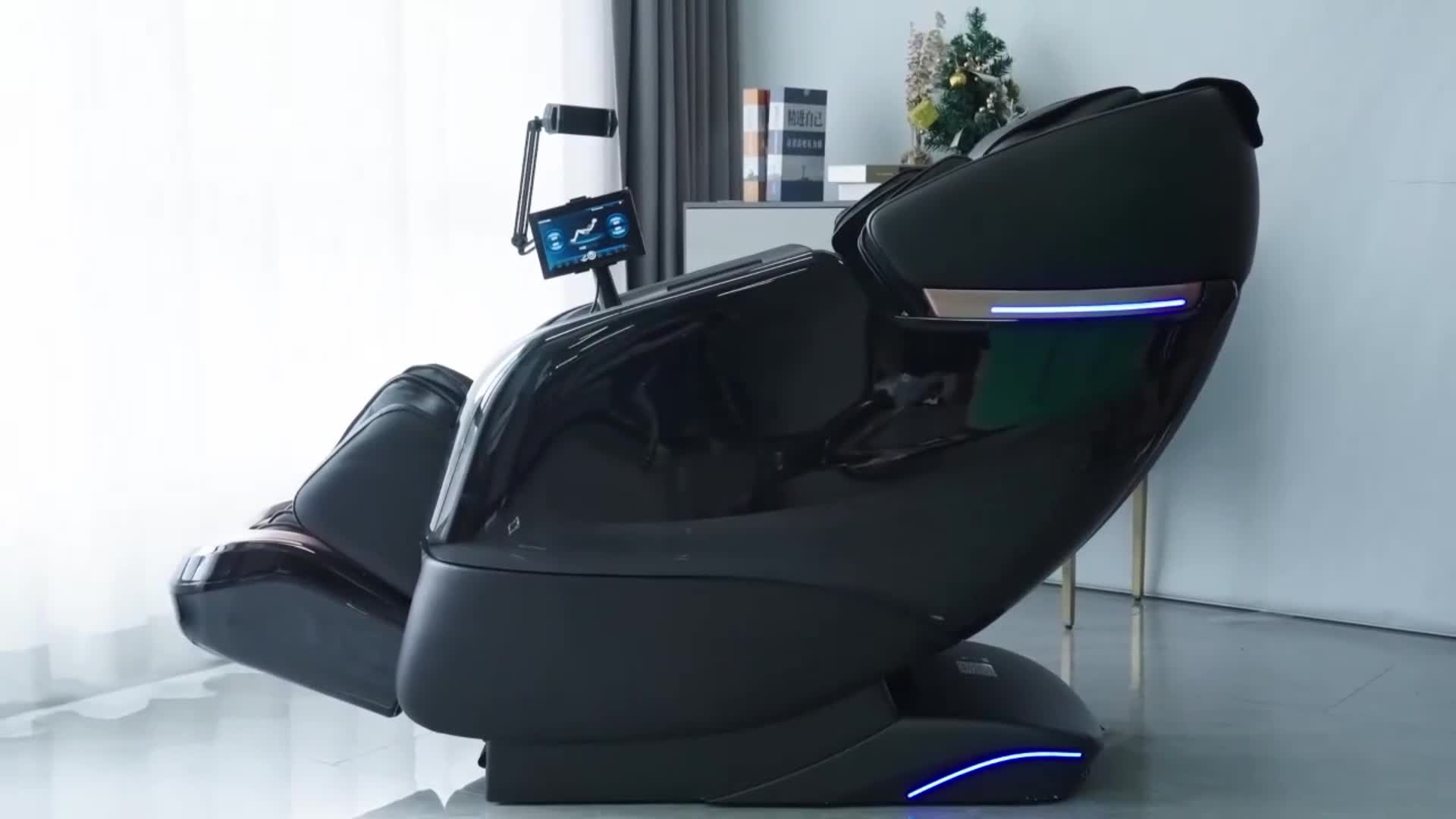 4D Ganzkörper Massagesessel, Mit Heizfunktion, Produktbild-Vorschau 7