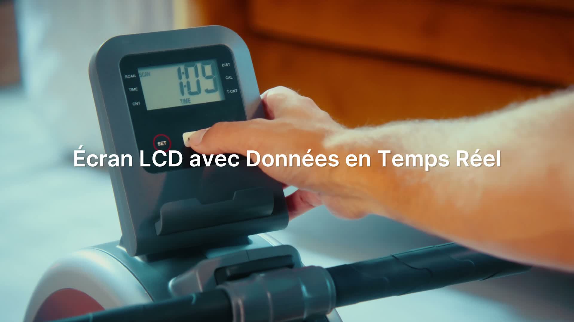 Rameur d'Appartement Merach, 16 Niveaux de Résistance, Deux Voir les images du produit 7