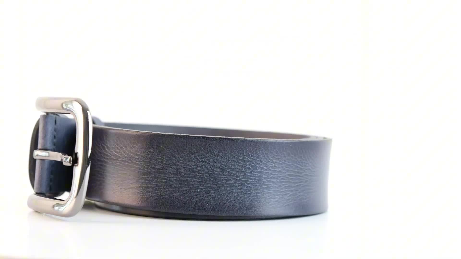 Gürtel Herren 4 cm breit aus Echtleder – Ledergürtel für Produktbild-Vorschau 7