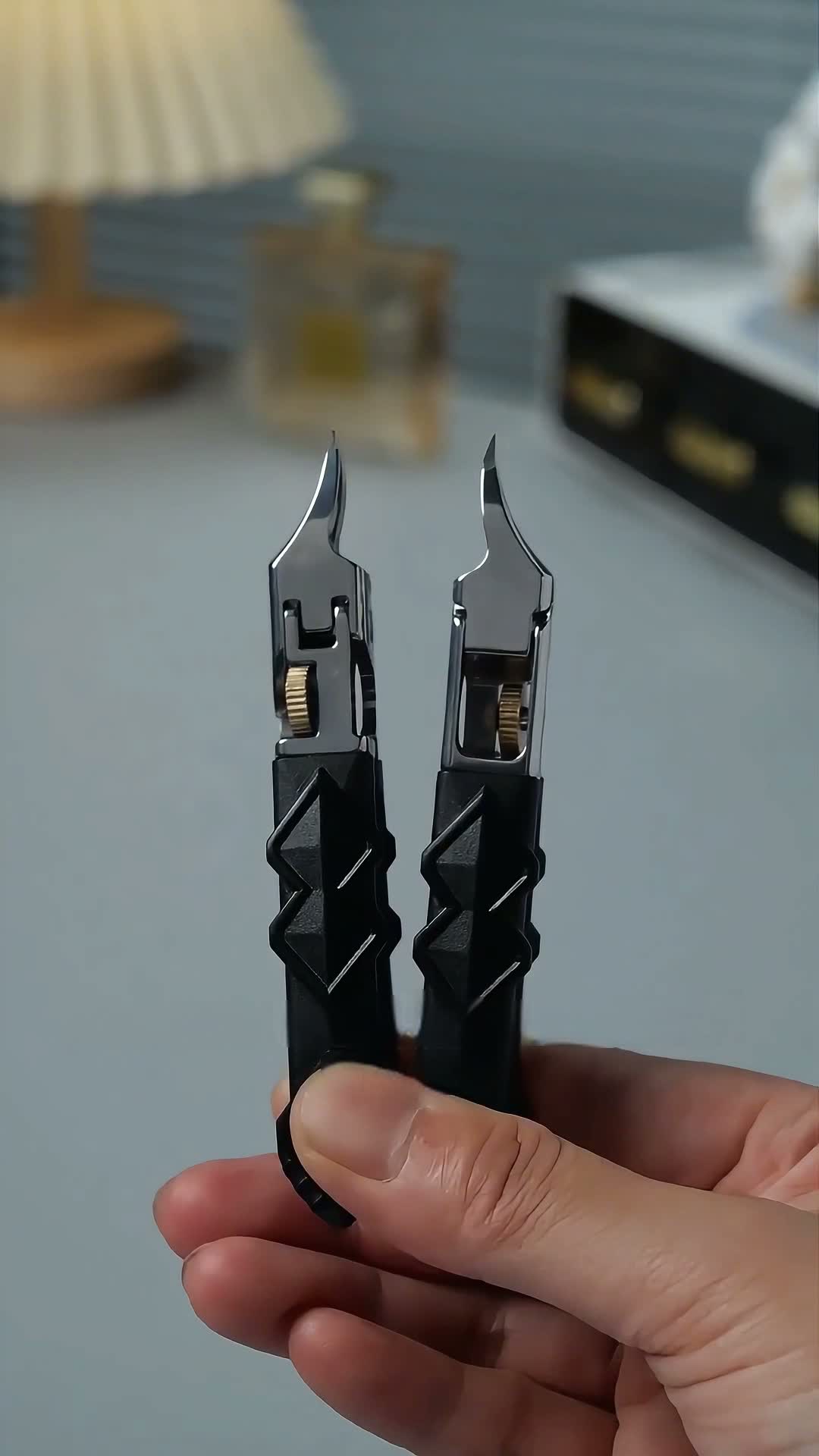3er Set Nagelzange für dicke Nägel, Edelstahl Nagelknipser Produktbild-Vorschau 7