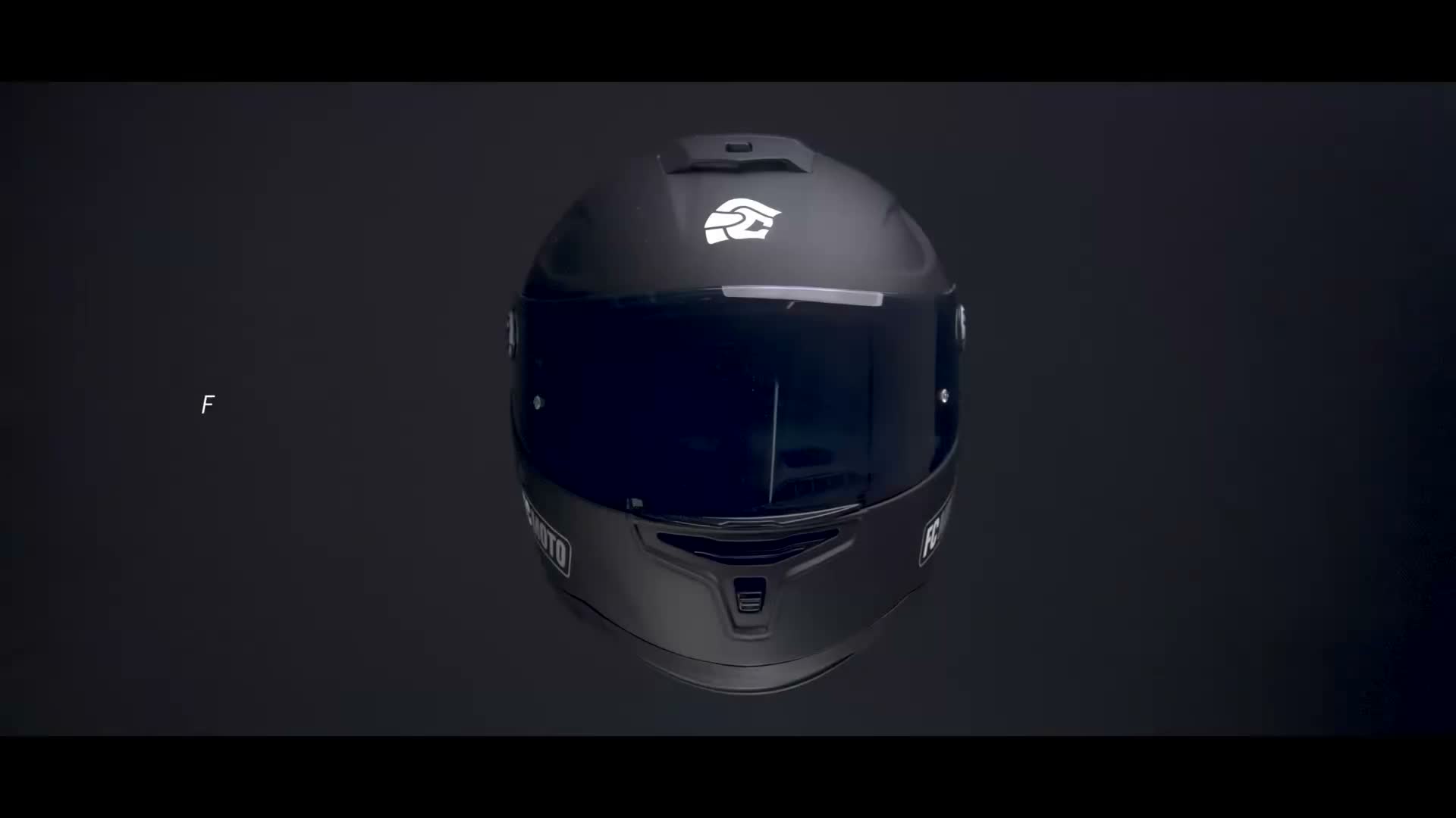 FC-Moto FF114B Helm, schwarz matt, XL Produktbild-Vorschau 7