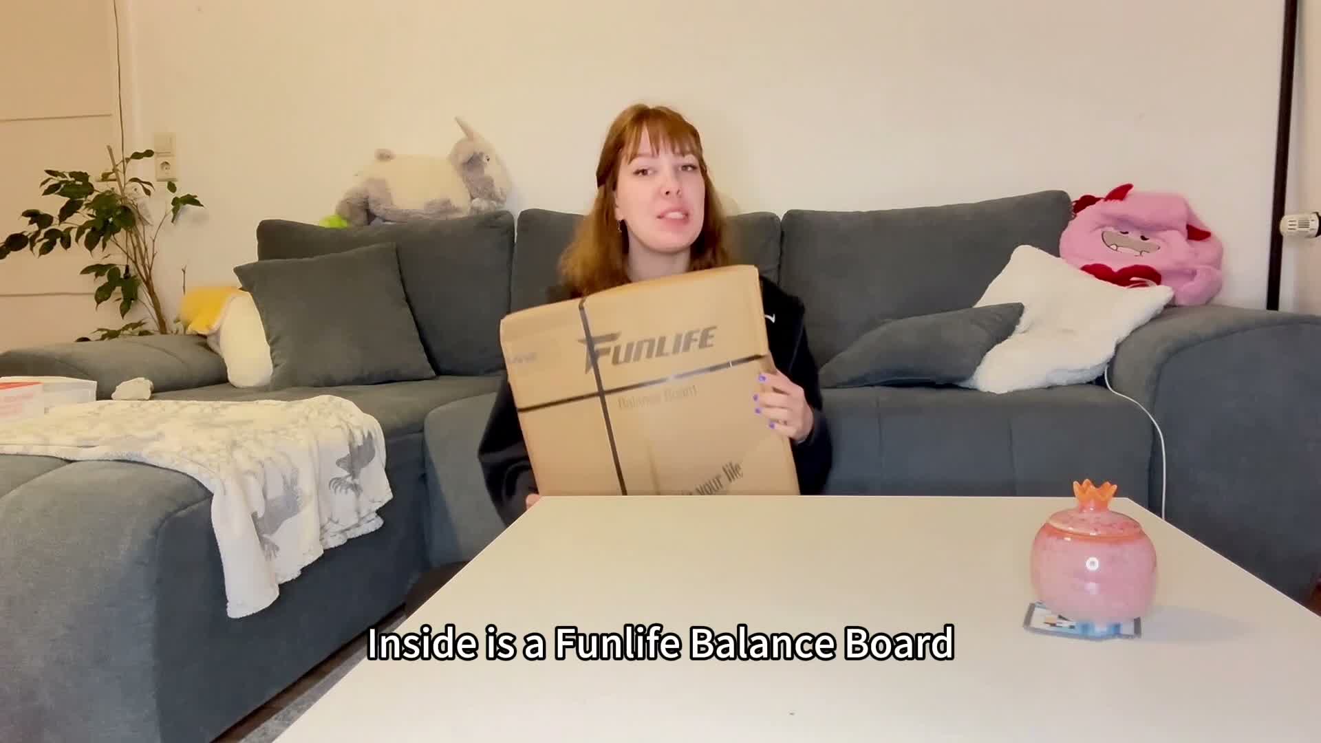 FunLife Balance Board rotonda in legno di betulla TERRA – Anteprima dell’immagine prodotto 7
