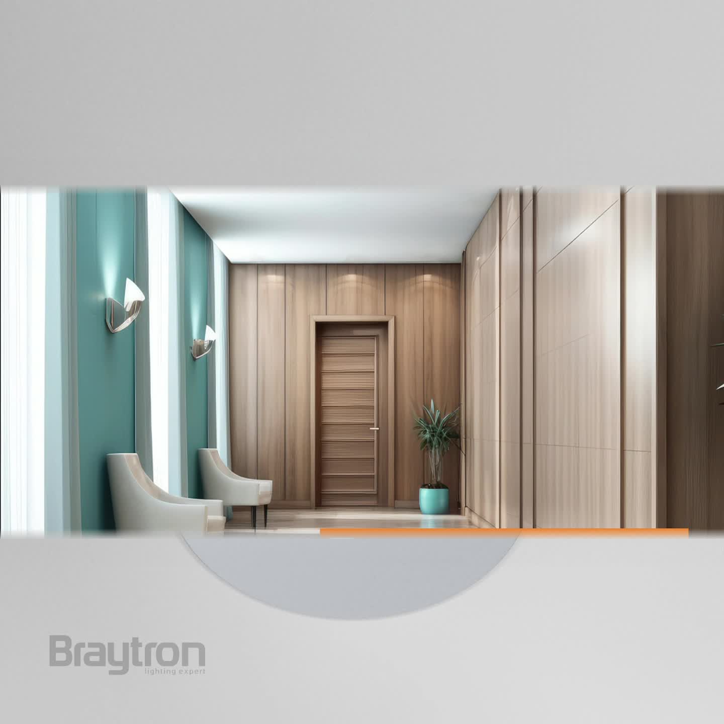 Braytron LED Deckenleuchte mit Notlicht Bewegungsmelder Produktbild-Vorschau 7