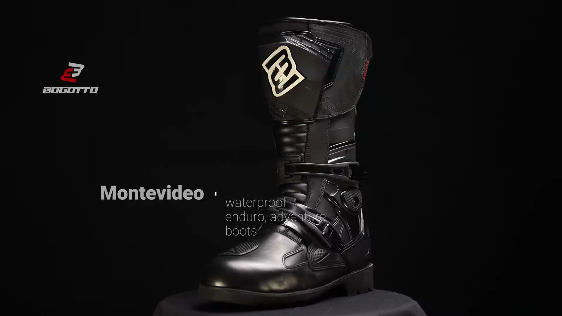 Bogotto Montevideo Enduro/Motocross Stiefel, schwarz, 45 Produktbild-Vorschau 5
