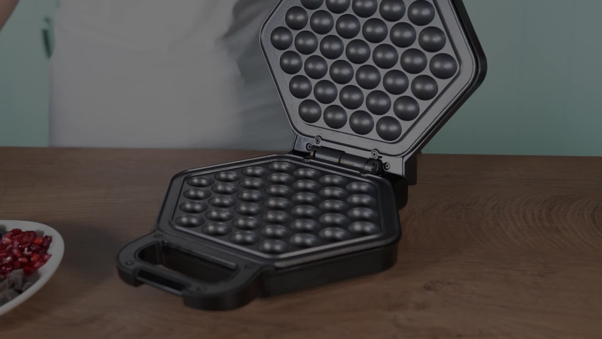 Unold 48245 Bubble Wafflemaker Bobby - Waffeleisen, Produktbild-Vorschau 7