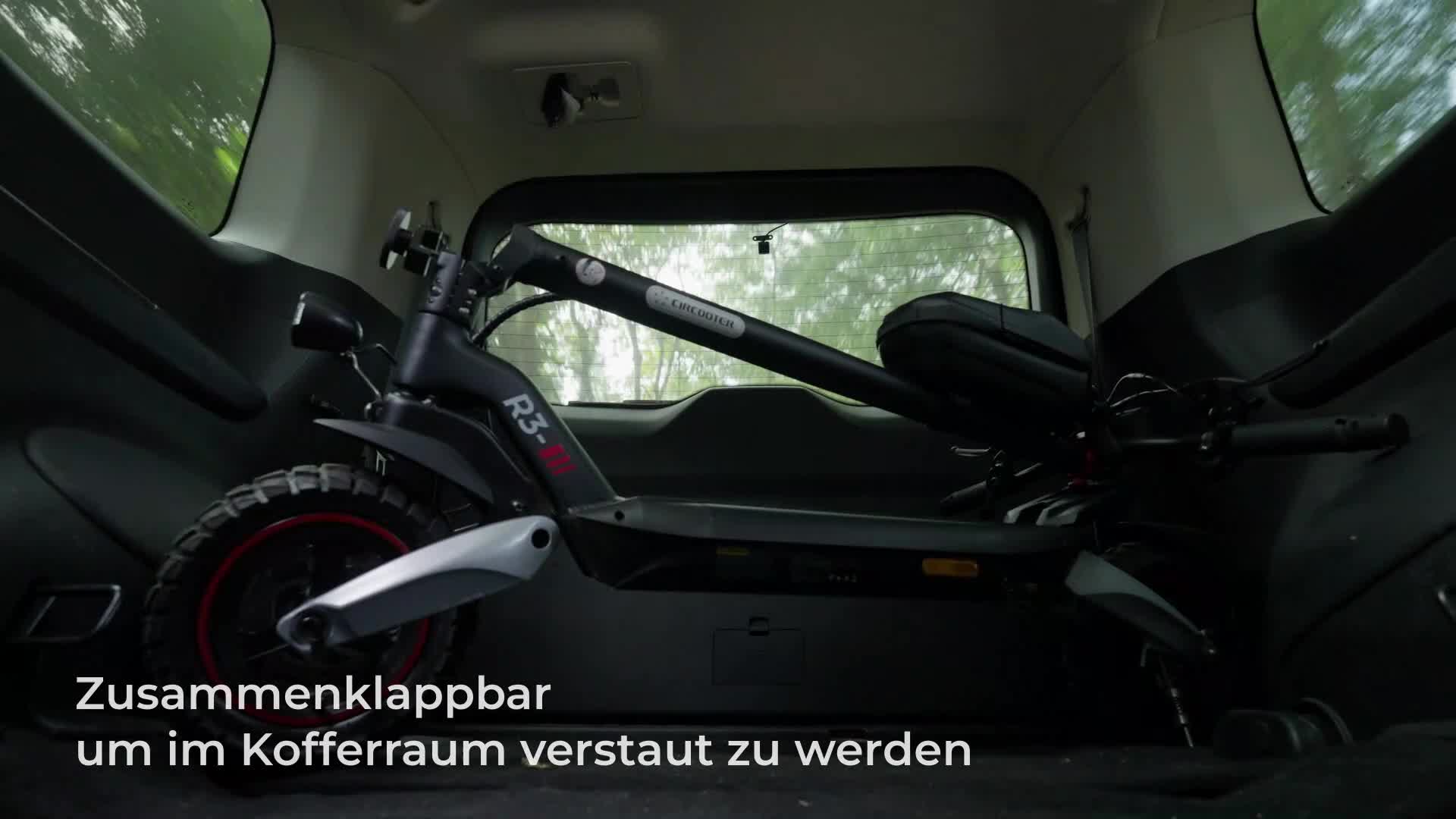 ISCOOTER E-Scooter 500W 10 Zoll mit Straßenzulassung & bis Produktbild-Vorschau 7