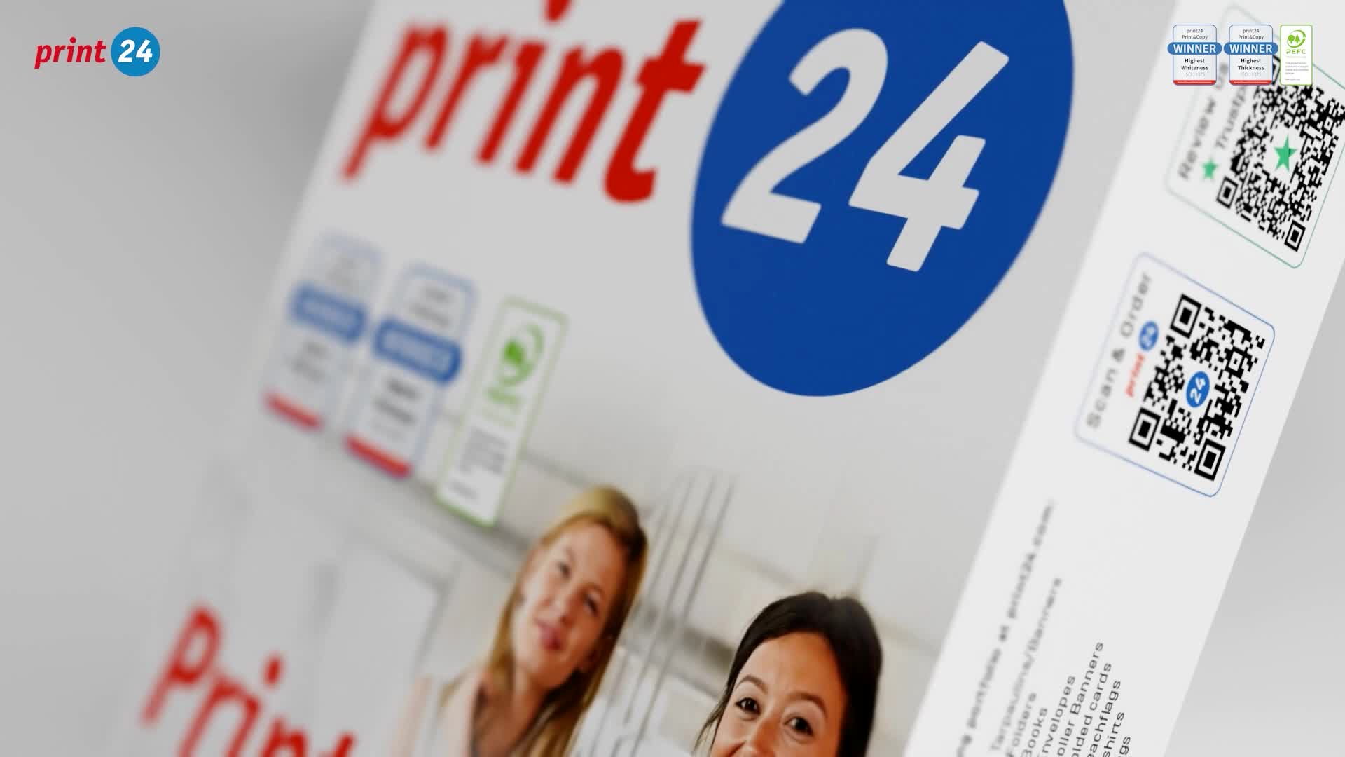 print24 Druckerpapier Kopierpapier 500 Blatt 1 x 500 A4 80g Produktbild-Vorschau 3