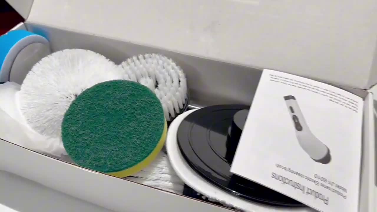 Elektrische Reinigungsbürste, Elektrischer Spin Scrubber, Produktbild-Vorschau 7