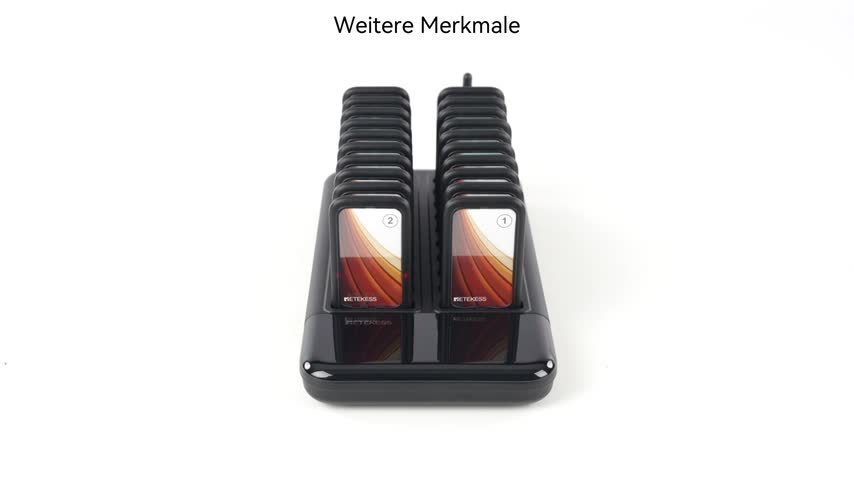 Retekess TD173 Restaurant Pager System, 20Pagers, 500M Produktbild-Vorschau 7