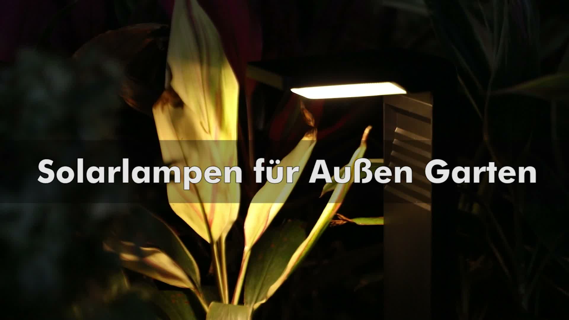 6 Stück LED Solarlampen für Außen Solarleuchten mit 2 Modi Produktbild-Vorschau 7