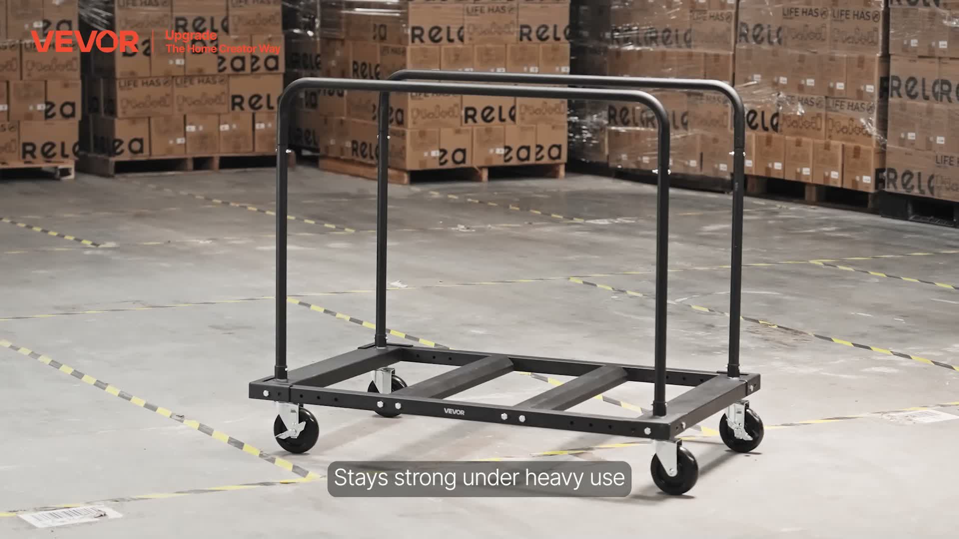 VEVOR Plattenwagen, 816 kg, Transportwagen mit 12,5 mm Produktbild-Vorschau 7