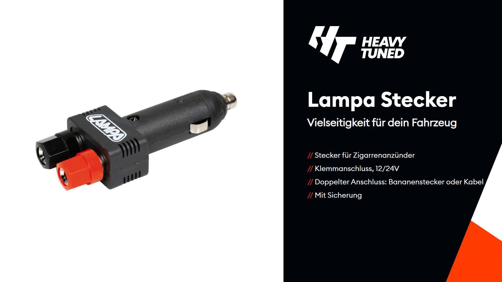 Lampa Stecker mit Schnellanschlüssen Produktbild-Vorschau 7