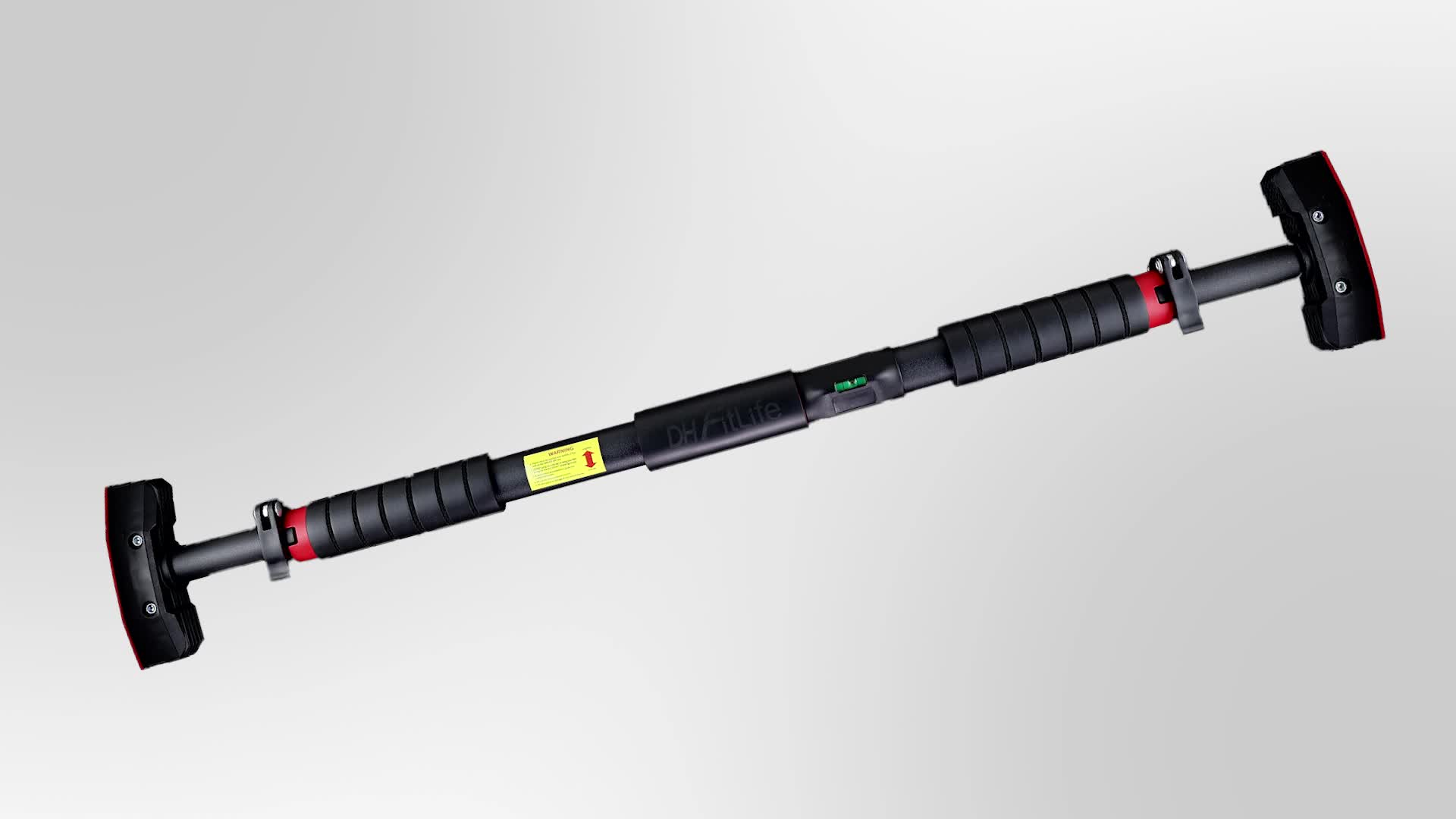 DH FitLife Türreck Klimmzugstange mit Wasserwaage und Produktbild-Vorschau 7