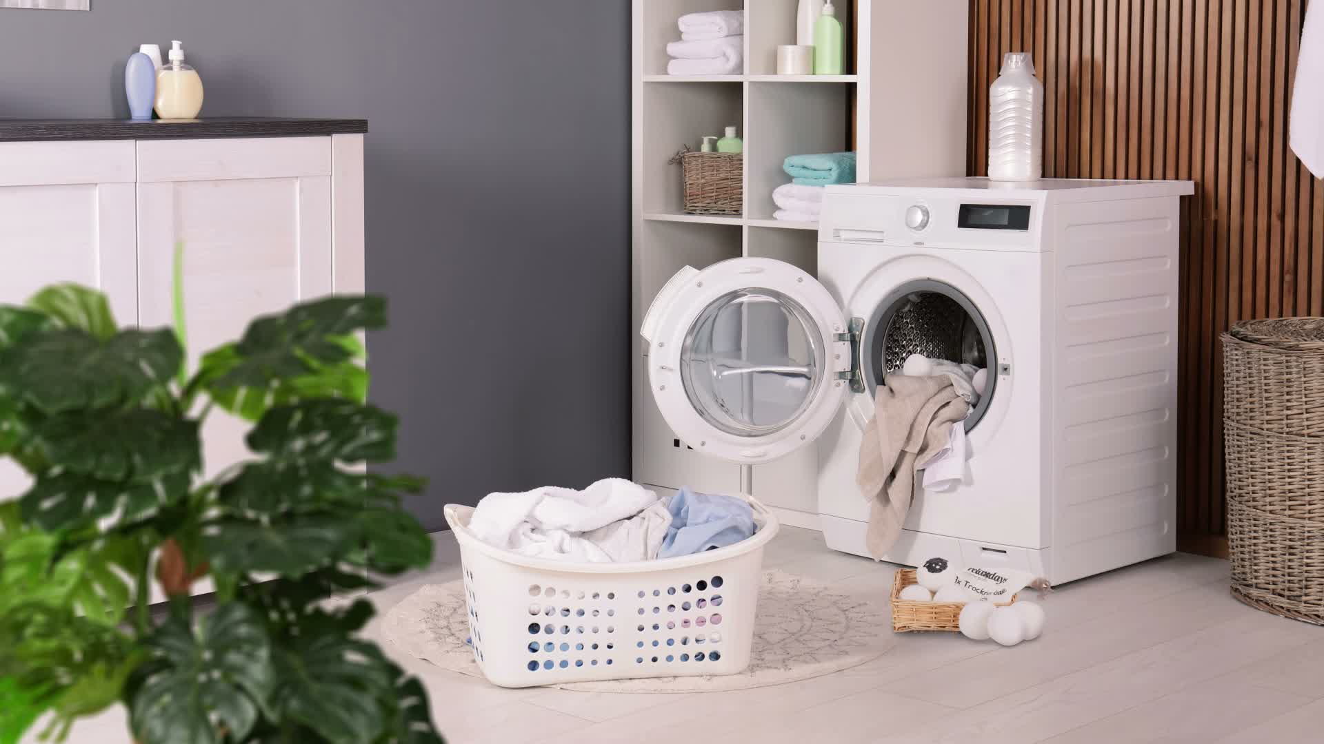 Relaxdays Trocknerbälle 8er Set, Schafwolle, Trocknerkugeln Produktbild-Vorschau 7