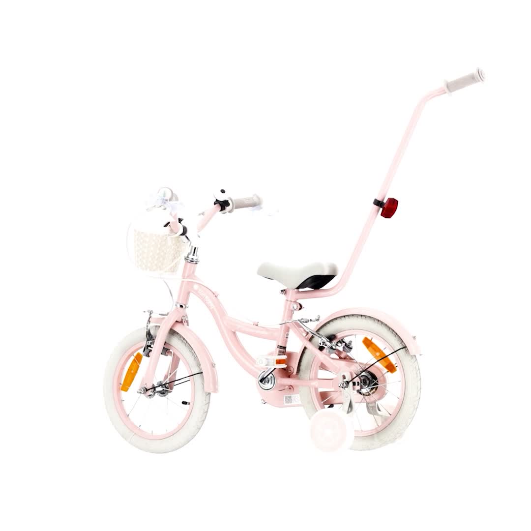 Bicicletta da bambina da 14 pollici con campanello, rotelle Anteprima dell’immagine prodotto 7