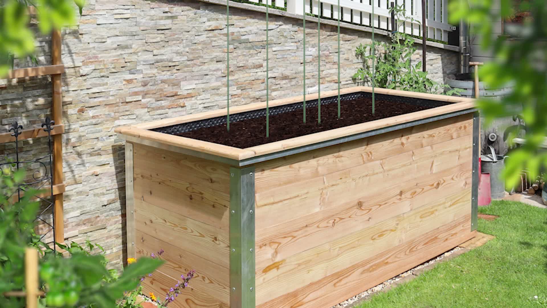 Relaxdays Pflanzstäbe, 10er Set, 120 cm, Ø 10 mm, Produktbild-Vorschau 7