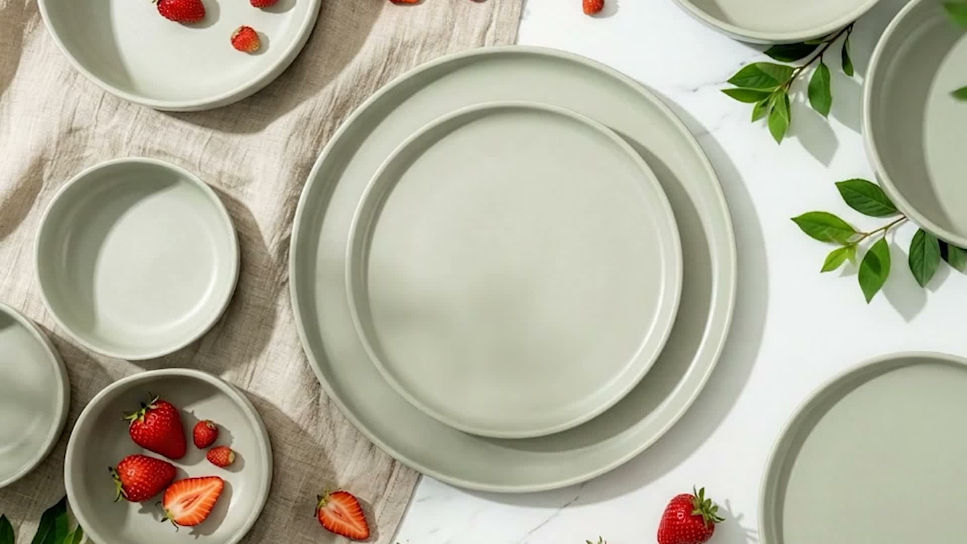 Konsimo jedálenský servis Stolový servis VICTO sada riadu Náhľad obrázku produktu 7