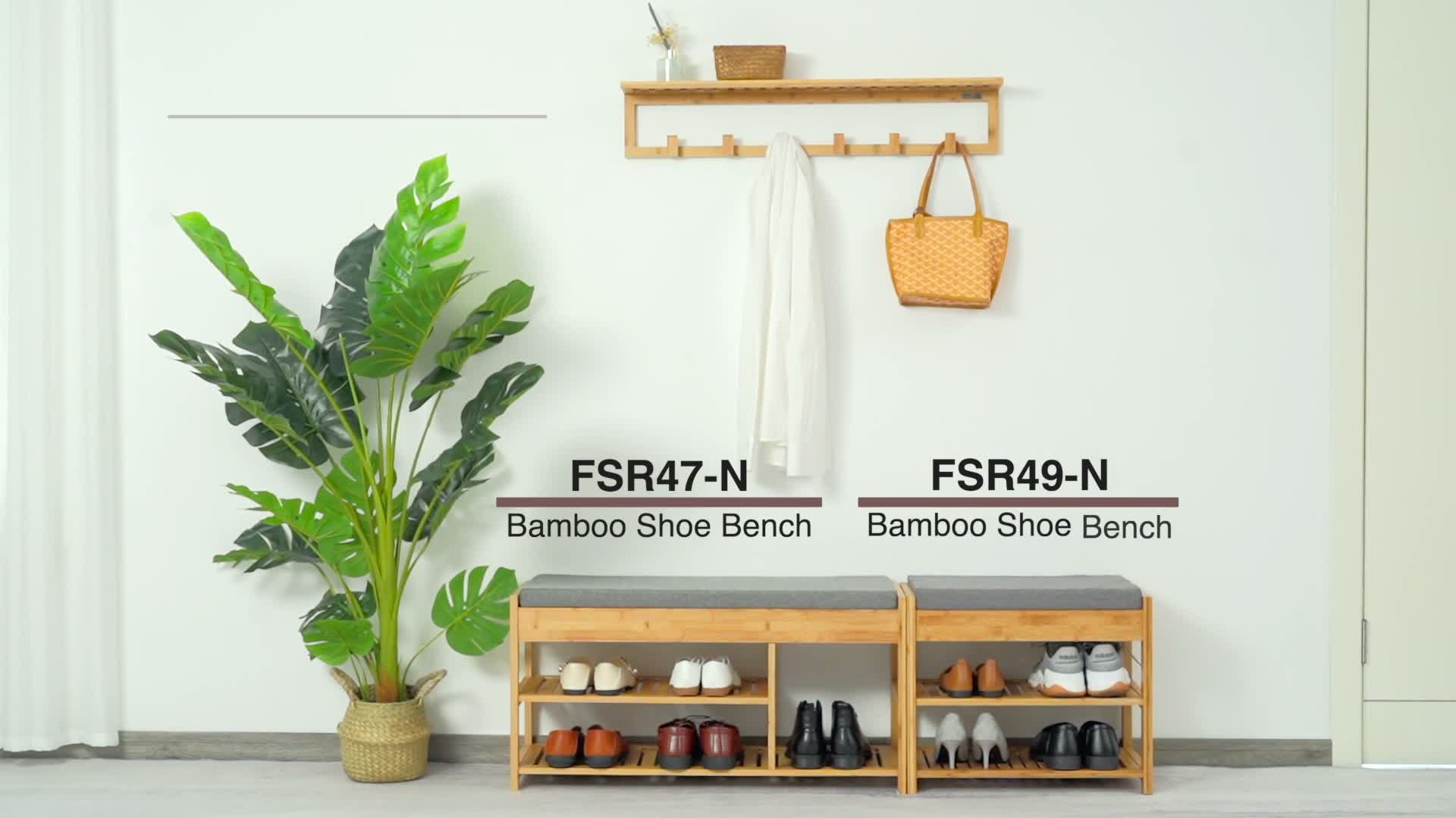 SoBuy Schuhbank mit Sitzkissen und Schublade Sitzbank Produktbild-Vorschau 7