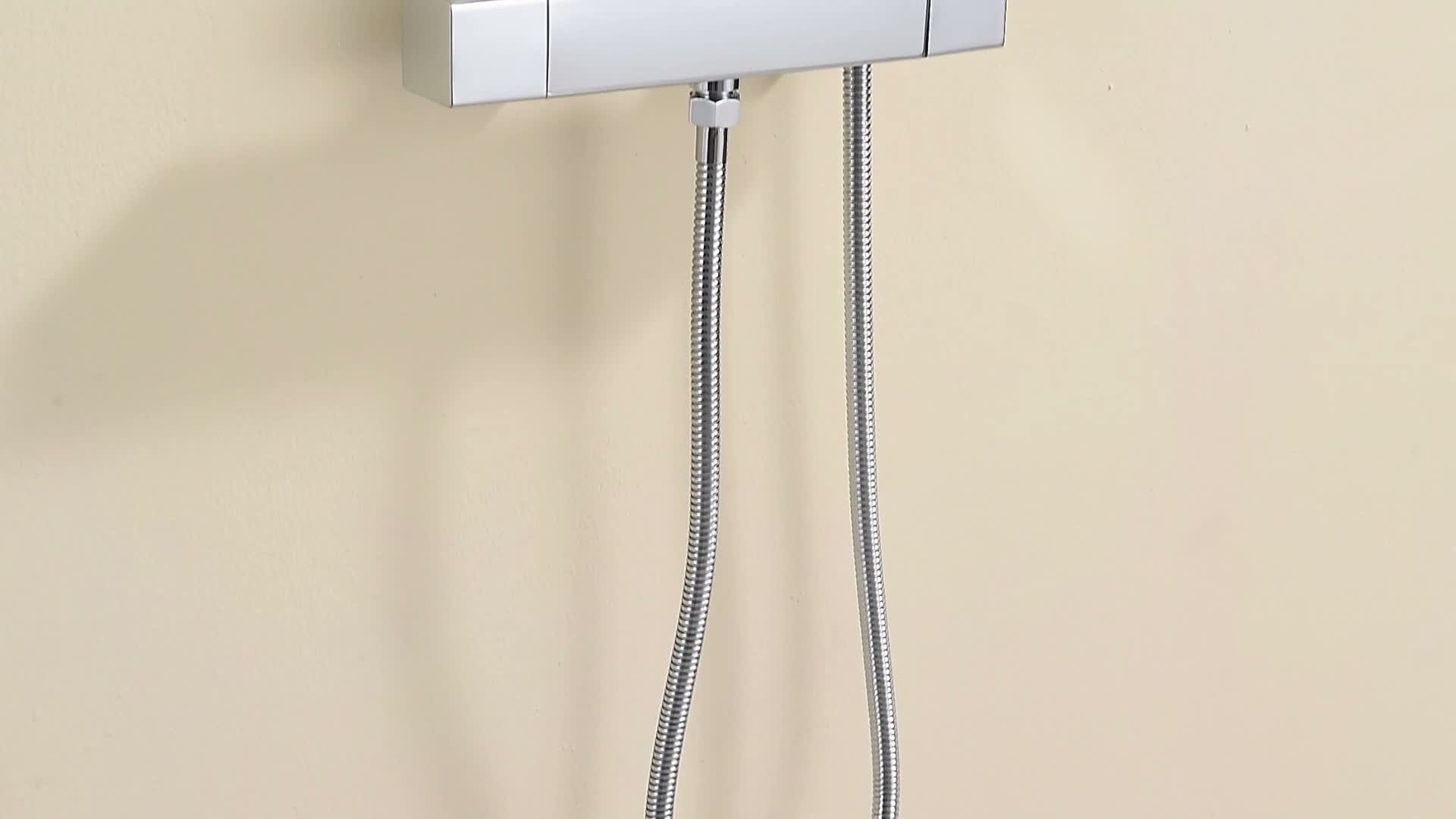 HOMELIVE Duschsystem mit Thermostat 38℃ Duscharmatur Produktbild-Vorschau 7