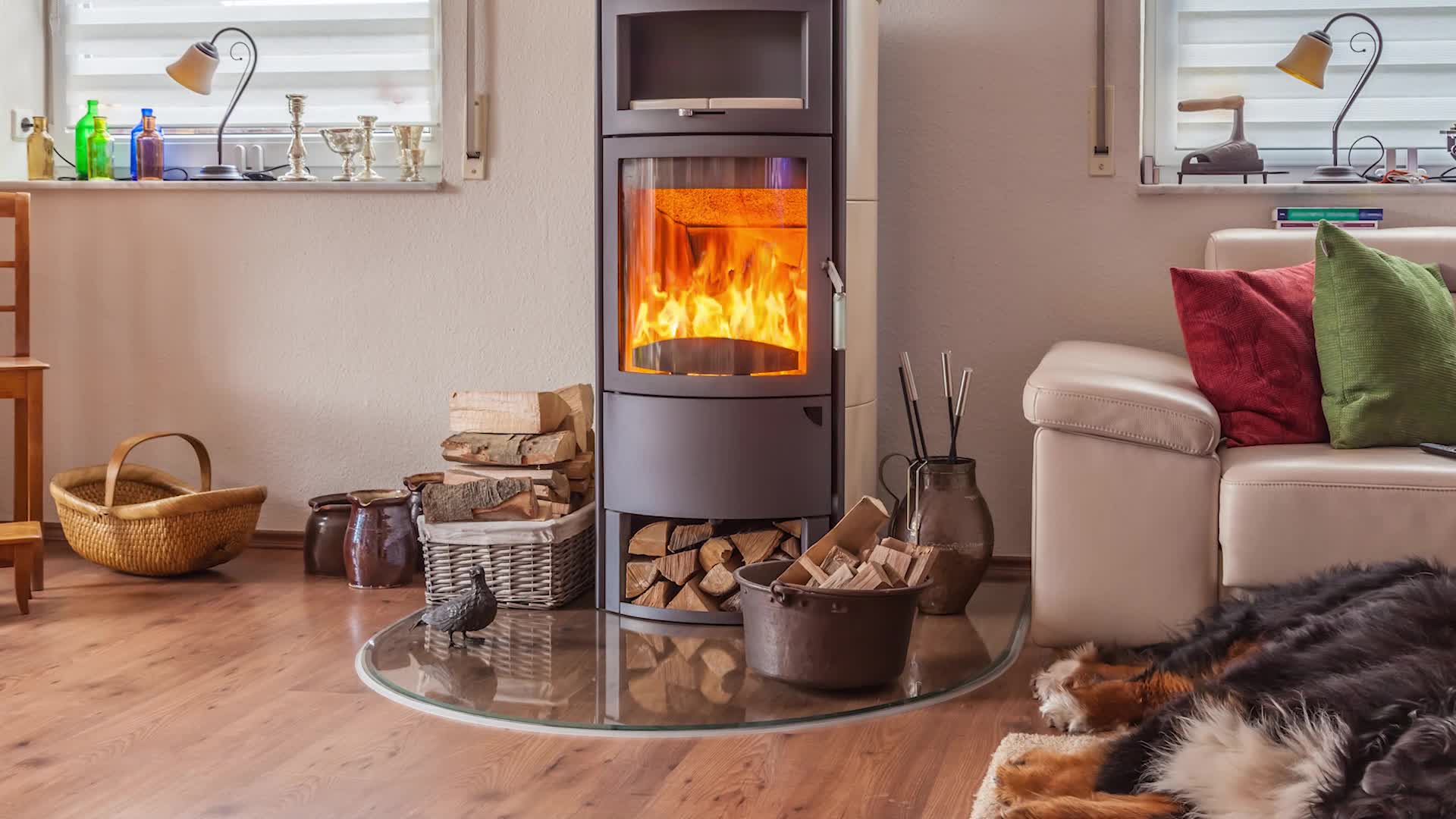 Relaxdays Ascheeimer mit Deckel, 4,5 Liter, Aschetonne mit Produktbild-Vorschau 7