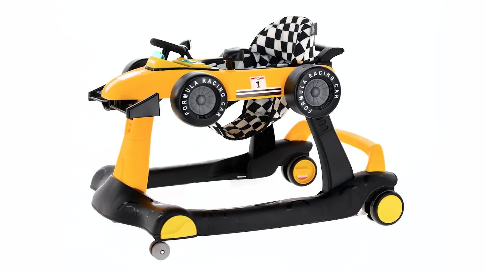 Passeggino Sun Baby 3in1 con motivo di auto regolabile in Anteprima dell’immagine prodotto 7