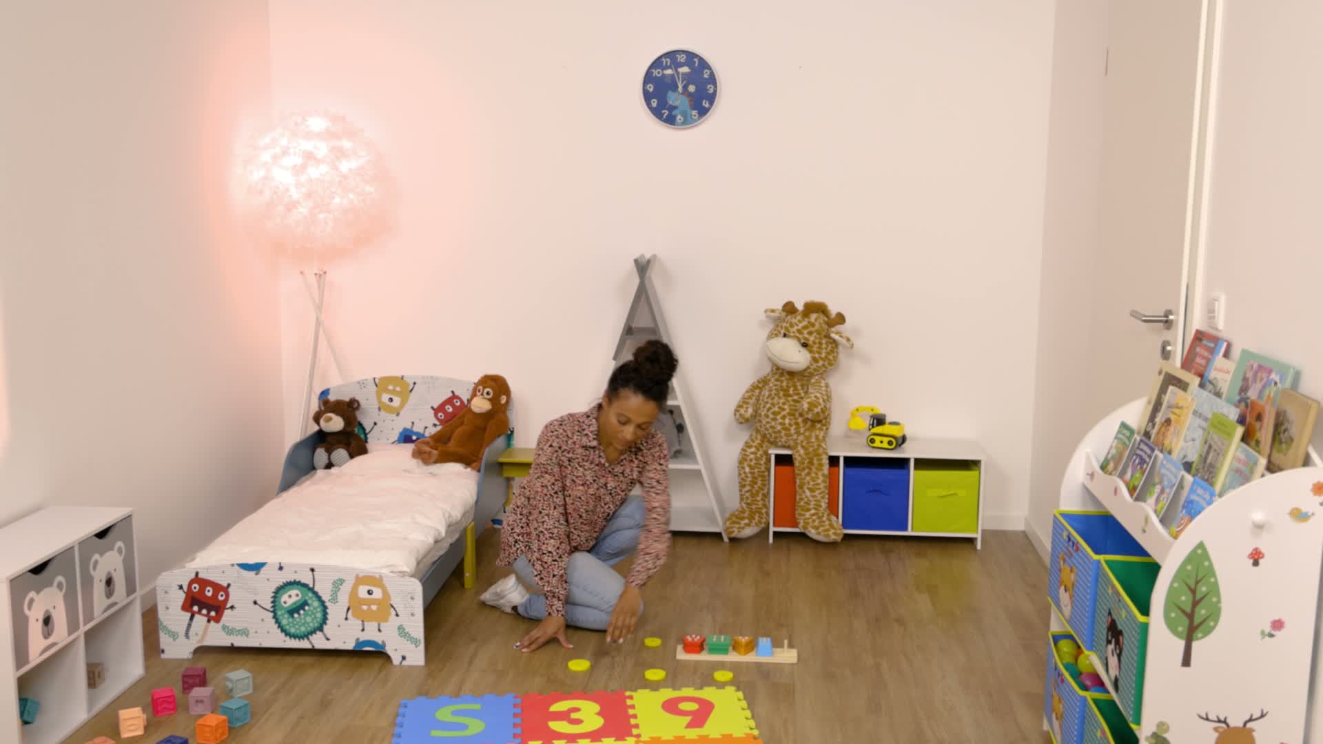 Relaxdays Sortier- und Stapelspielzeug, 5 versch. Formen, Produktbild-Vorschau 7
