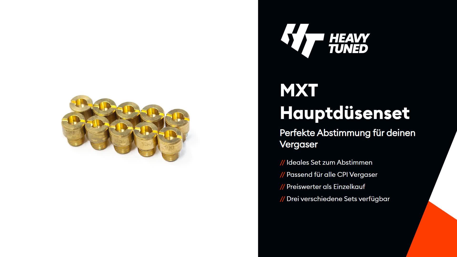 MXT Hauptdüsenset Set 1 50-72 Vergaserdüsen kompatibel mit Produktbild-Vorschau 7