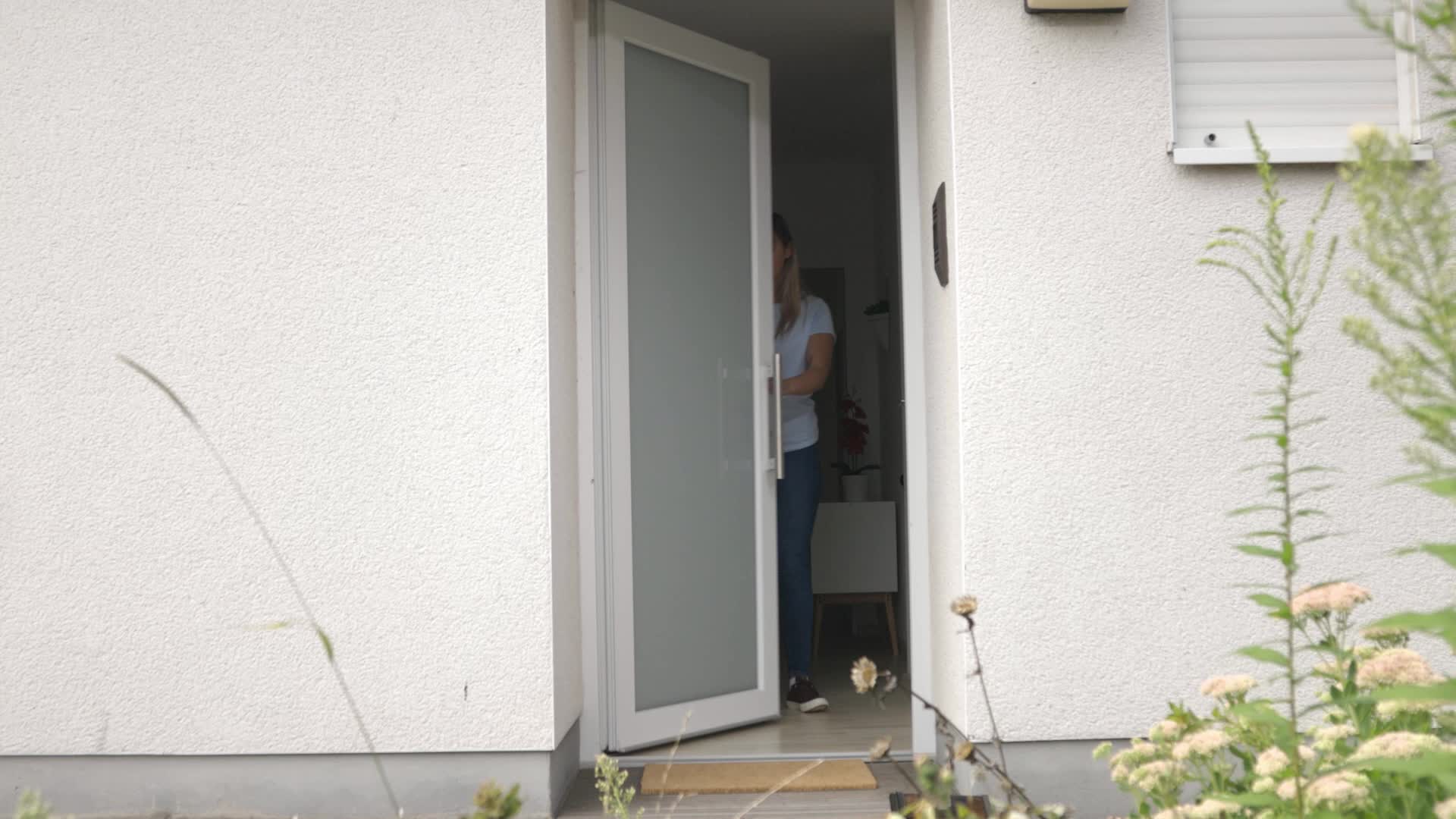 Relaxdays Türstopper Katze, schwerer Türpuffer aus Stoff, Produktbild-Vorschau 7