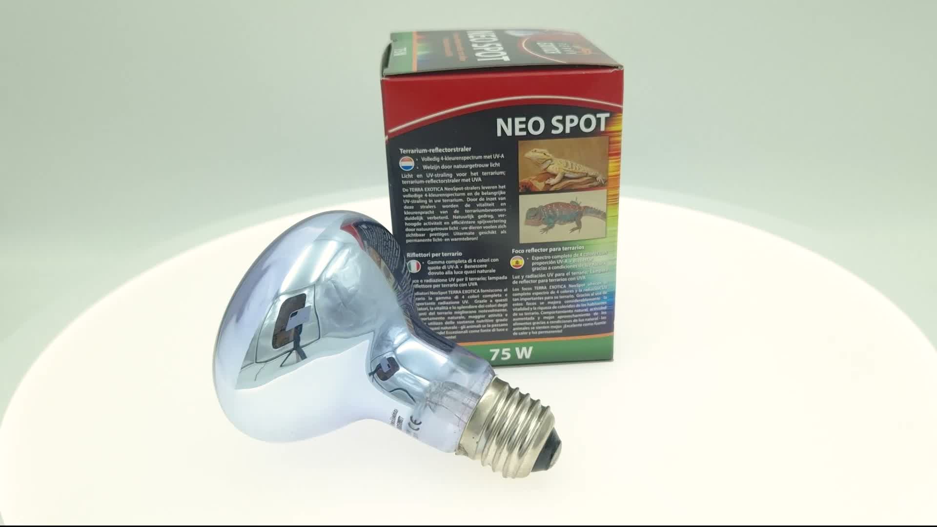 Terra Exotica Neo Spot 75W – UV-Reflektorstrahler mit Wärme Produktbild-Vorschau 7