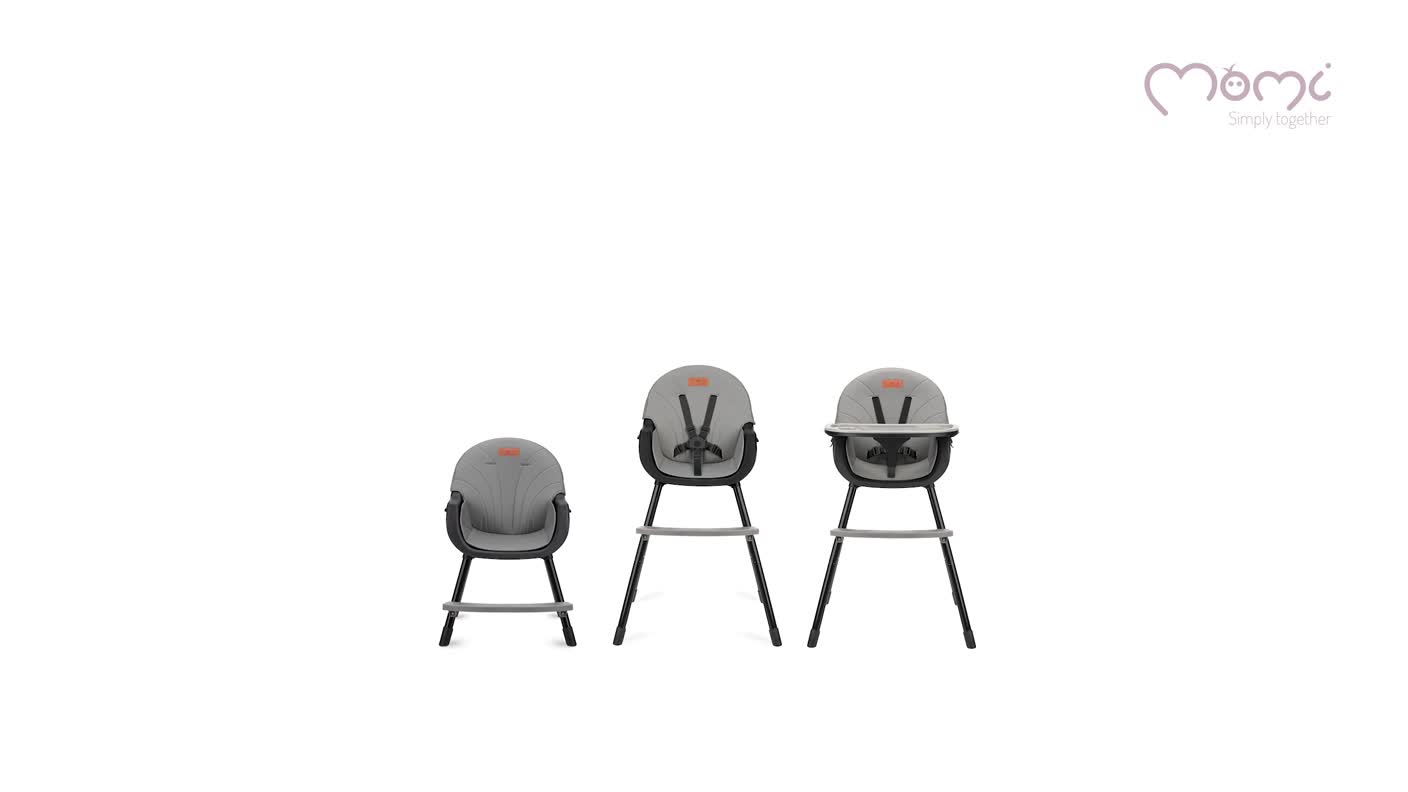 MoMi REKI – Evolutiver Baby Hochstuhl mit 2 Sitzpositionen Produktbild-Vorschau 7