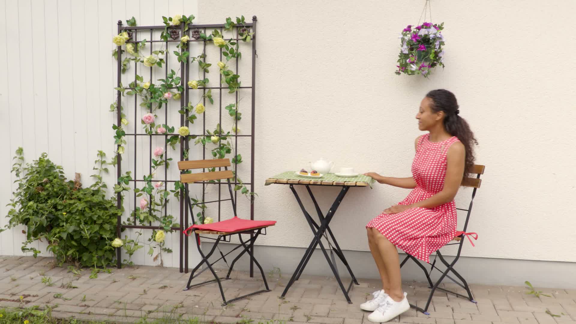 Relaxdays Rankgitter Metall, 2er Set, Rankhilfe für Produktbild-Vorschau 7