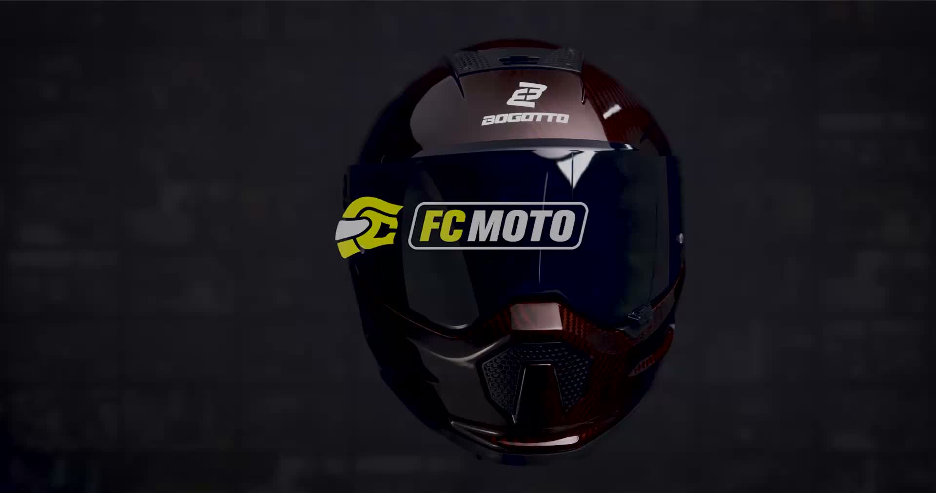 Casco Bogotto Rapto Carbon, color rojo, talla M (57/58) Vista previa de la imagen del producto 7