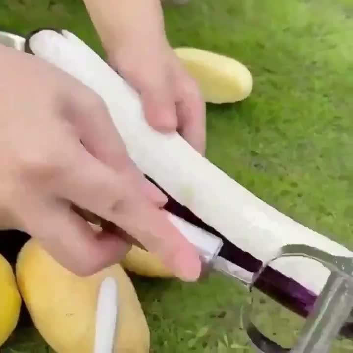 Profi Spargelschäler & Gemüseschäler Edelstahl Julienne Produktbild-Vorschau 4