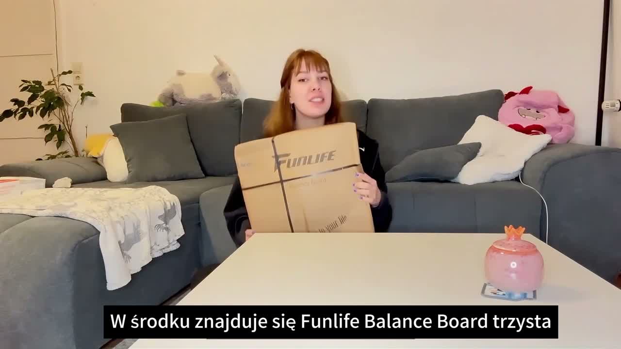 FunLife TERRA – deska do ćwiczeń równowagi, okrągła, Podgląd zdjęcia produktu 7