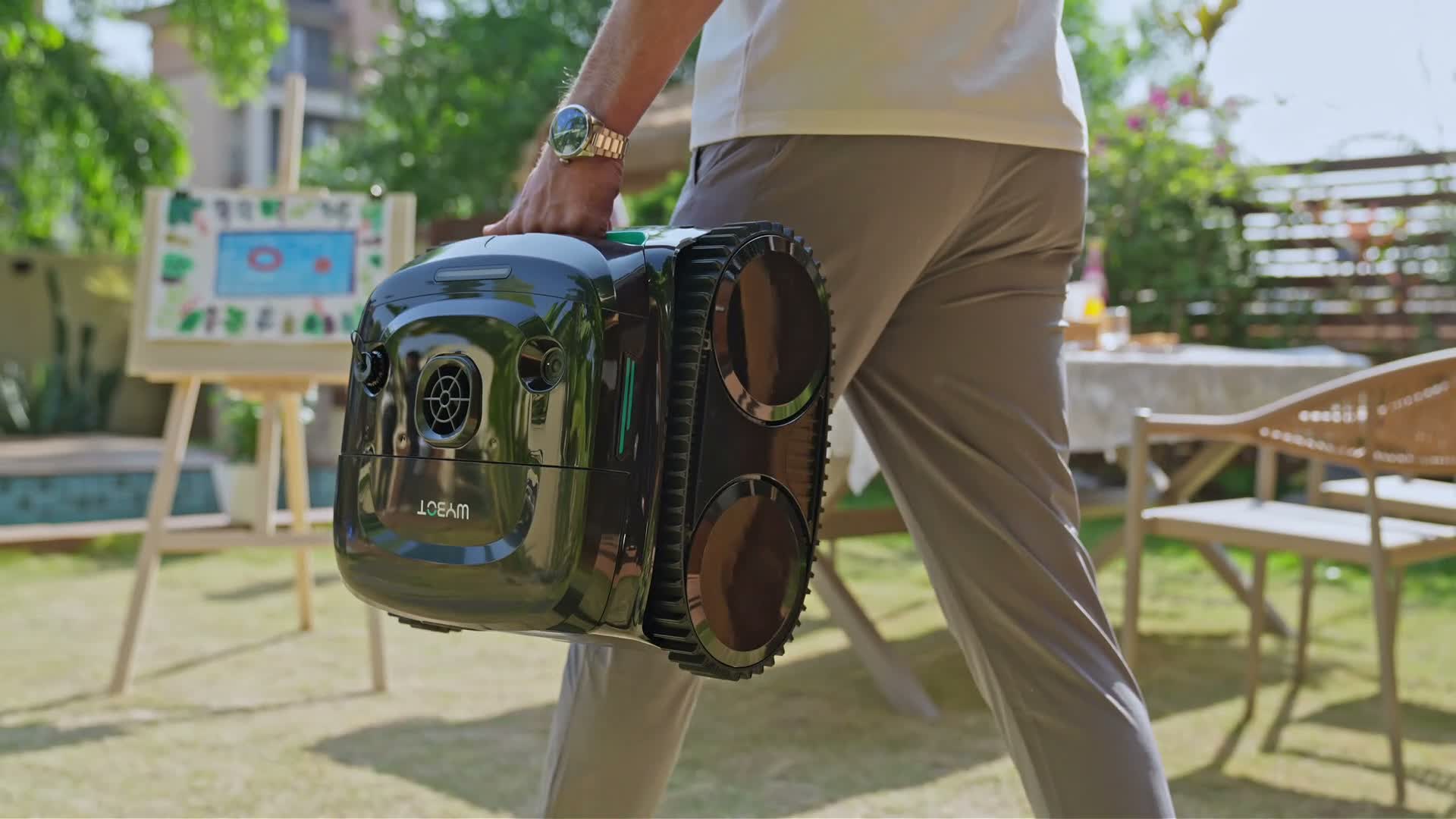 WYBOT C2 Bezdrôtový robot na čistenie bazénov s ovládaním Náhľad obrázku produktu 7